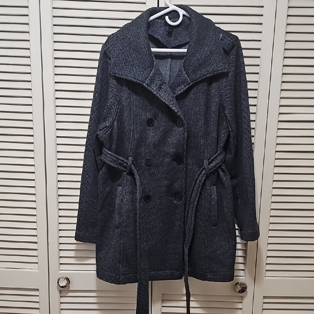 TORRID Fleece Trench Size 2 - Picture 3 of 11